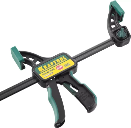 Струбцина &quot;EcoKraft&quot; ручная пистолетная, KRAFTOOL 32226-60, пластиковый корпус, 600/800мм, 150кгс 32226-60 купить в Нягани