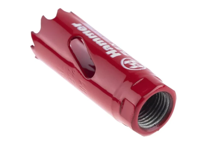 Коронка биметаллическая HAMMER Ф19х38мм 1/2"  BiMETALL (224-001) купить в Нягани