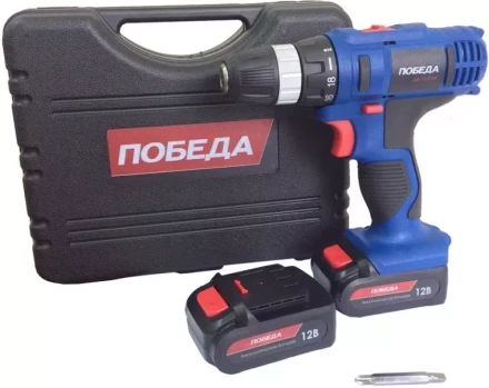 Аккумуляторная дрель-шуруповерт ПОБЕДА ДА-12/2 Ли PATRIOT купить в Нягани