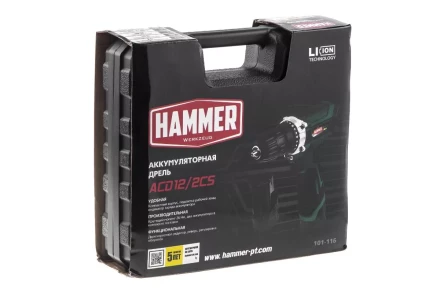 Дрель аккумуляторная HAMMER ACD12/2CS купить в Нягани
