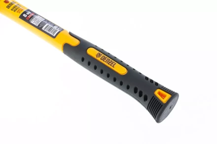 Киянка резиновая, 8 oz, черная резина, фибергласовая рукоятка// Denzel 7711175 купить в Нягани