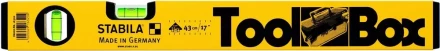 Уровень строительный  43 см  тип  70 Toolbox 16320 STABILA купить в Нягани