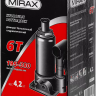 Домкрат гидравлический бутылочный, 6т, 195-380 мм, MIRAX 43260-6 43260-6 купить в Нягани