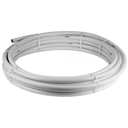 Труба металлопластиковая ЗУБР, 32мм, толщ. стенки 3мм, мет. слоя 0,3мм, макс. давл/10атм при т-ре 95 град, 50 м 51455-32-50 купить в Нягани