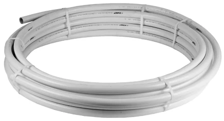 Труба металлопластиковая ЗУБР, 32мм, толщ. стенки 3мм, мет. слоя 0,3мм, макс. давл/10атм при т-ре 95 град, 50 м 51455-32-50 купить в Нягани