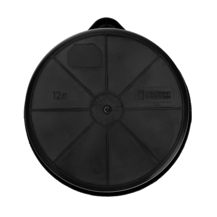 Ведро строительное пластмассовое, 12 л, высокопрочное с носиком Сибртех 81478 купить в Нягани