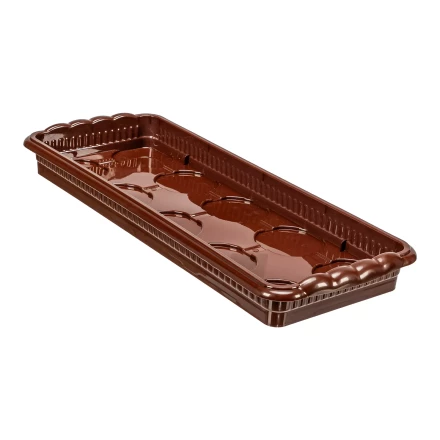 Набор для рассады Palisad 643449, поддон 380х155х40 мм, 10 горшочков по 250 мл с выдвижным дном купить в Нягани