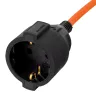 Удлинитель-шнур силовой Denzel Garden Series, ПВС, 10м, 1 розетка, 3 x 1 мм, 3 м, 37405 купить в Нягани