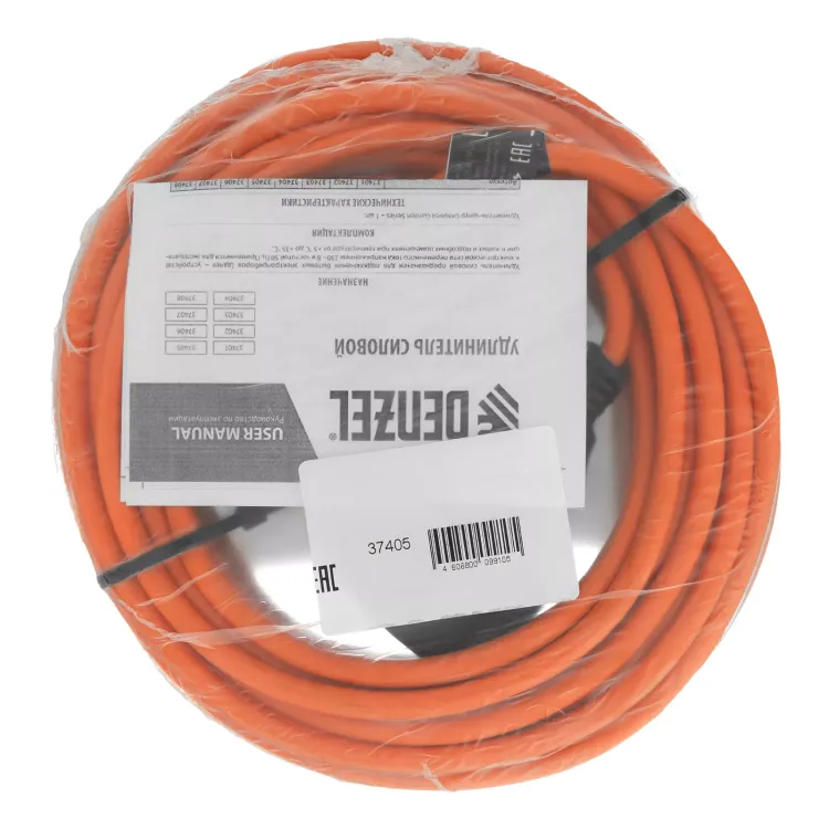 Удлинитель-шнур силовой Denzel Garden Series, ПВС, 10м, 1 розетка, 3 x 1 мм, 3 м, 37405 купить в Нягани