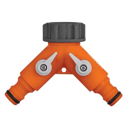 Распределитель пластиковый 2-х канальный  G 3/4&quot;  Кратон 5 01 04 057 купить в Нягани