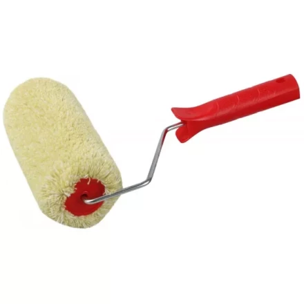 Валик фасадный ЗУБР &quot;ЭКСПЕРТ&quot; УНИВЕРСАЛ СИНТЕКС малярный в сборе, полиакрил, бюгель 8мм, 68х250мм 03502-25 купить в Нягани