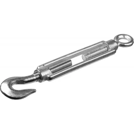 Талреп DIN 1480, крюк-кольцо, оцинкованный, М16, 2 шт, STAYER Master 30515-16 30515-16 купить в Нягани