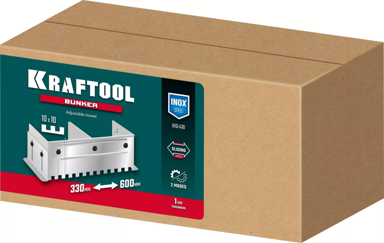Раздвижная гребенка KRAFTOOL 0808-10 купить в Нягани