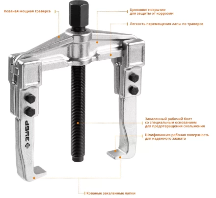 Съемники раздвижные 2-захватные серия ПРОФЕССИОНАЛ купить в Нягани