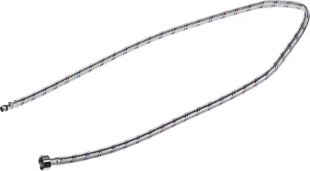 Подводка гибкая STAYER для воды к смесителям, оплетка из нерж стали, укороченная, г/ш 1/2&quot; - 1,2м 51016-120 купить в Нягани