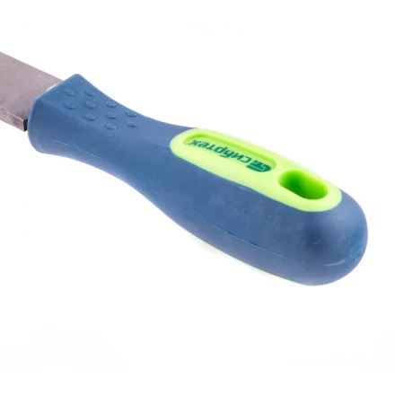 Напильник 250 мм плоский двухкомпонентная рукоятка №2 Сибртех 16230 купить в Нягани