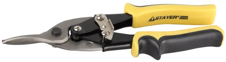 STAYER Ножницы по металлу, прямые, Cr-V, 250 мм 23055-S купить в Нягани