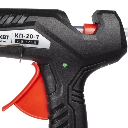 Пистолет клеевой КВТ КП-20-7 20 Вт, стержня 7 мм (87964) купить в Нягани