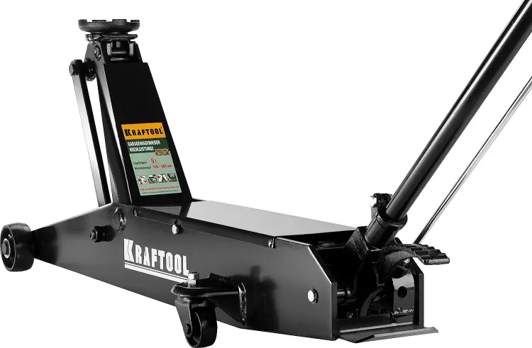 Домкрат гидравлический подкатной "High-Lift", удлиненный, 5т, 150-560мм, KRAFTOOL 43455-5 43455-5 купить в Нягани