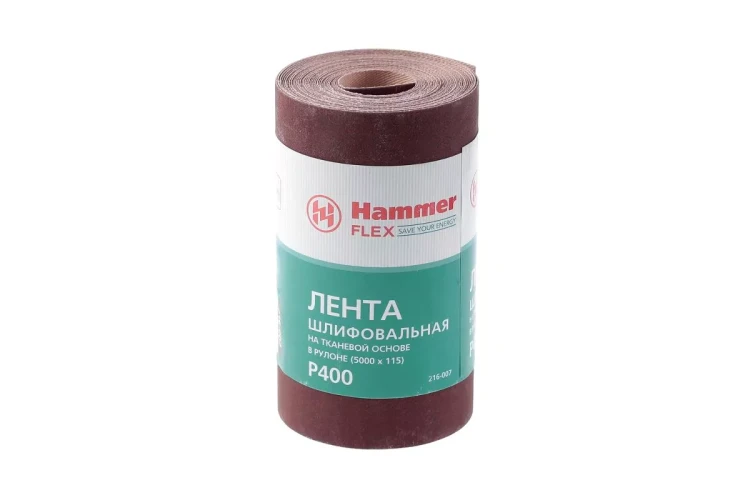 Лента шлифовальная в рулоне HAMMER Flex  216-007 купить в Нягани