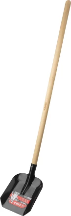 ЗУБР Мастер, 346 х 235 х 1375 мм, полотно 1.6 мм, закалено, дерев. черенок высш. сорт, тип ЛСП, совковая лопата (39577) купить в Нягани