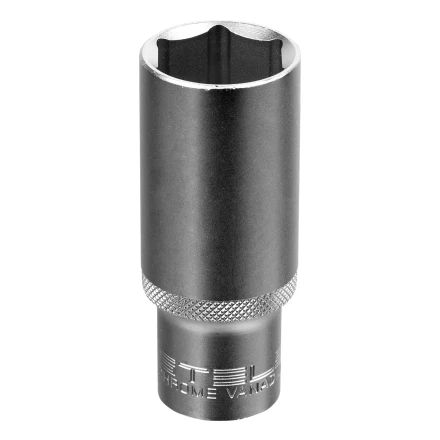 Головка торцевая удлиненная, 24 мм, шестигранная, CrV, под квадрат 1/2 Stels 13883 купить в Нягани