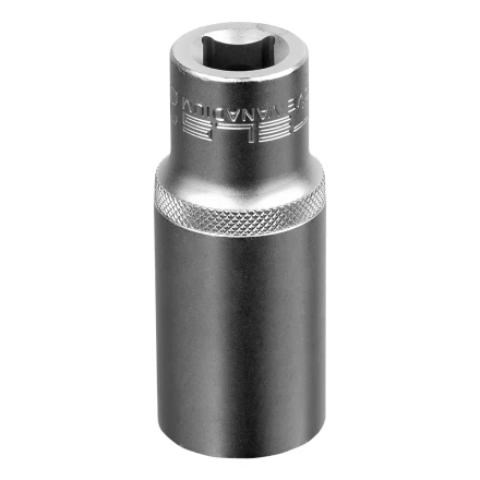 Головка торцевая удлиненная, 24 мм, шестигранная, CrV, под квадрат 1/2 Stels 13883 купить в Нягани