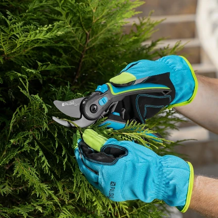 Секатор с наковальней Palisad, 205 мм, регулировка захвата, алюминиевые рукоятки, Luxe 60475 купить в Нягани