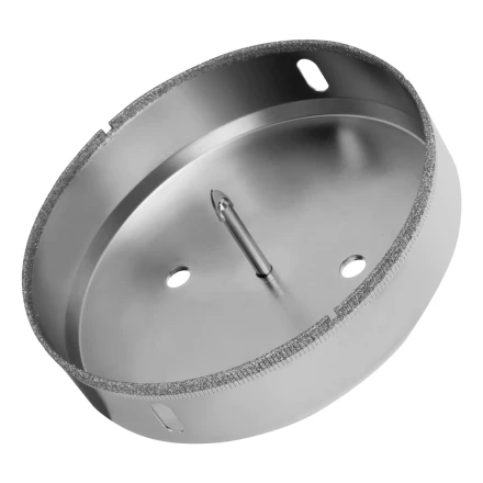 Сверло по керамической плитке и стеклу Сибртех 72735, 120 х 55 мм, шестигранный хвостовик, с центрующим сверлом купить в Нягани