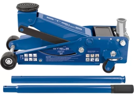 Домкрат гидравлический подкатной быстрый подъем 3т QUICK LIFT 130-465 мм проф STELS 51133 купить в Нягани