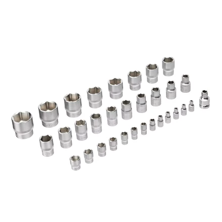 Набор инструментов Denzel 15813, 1/2&quot;, 1/4&quot;, CrV, S2, пластиковый кейс, 94 предмета купить в Нягани