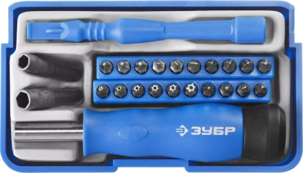 Набор ЗУБР &quot;ПРОФЕССИОНАЛ&quot;: Отвертки  для точных работ, 24предм 25648-H24 купить в Нягани