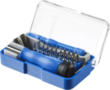 Набор ЗУБР &quot;ПРОФЕССИОНАЛ&quot;: Отвертки  для точных работ, 24предм 25648-H24 купить в Нягани