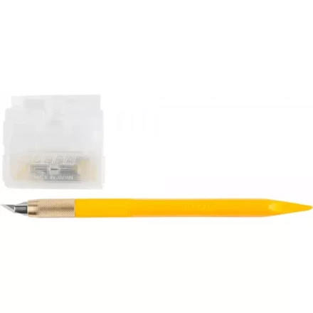 Нож OLFA &quot;Utility Models&quot; перовой дизайнерский, для точных работ, рукоятка с мини шпателем, 5 лезвий, 4мм OL-AK-5 купить в Нягани