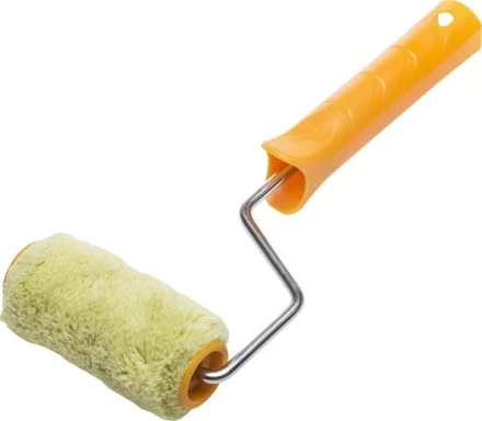 Валик SYNTEX ПОЛИАКРИЛ малярный в сборе, ворс 12мм, бюгель 6мм, 30х100мм, STAYER Master 0319-10 купить в Нягани