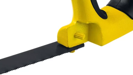 Ножовка по металлу STAYER MS350-BLACK-Max, металлическая обрезиненная рукоятка, натяжение 70 кг, 300 мм 15775 купить в Нягани