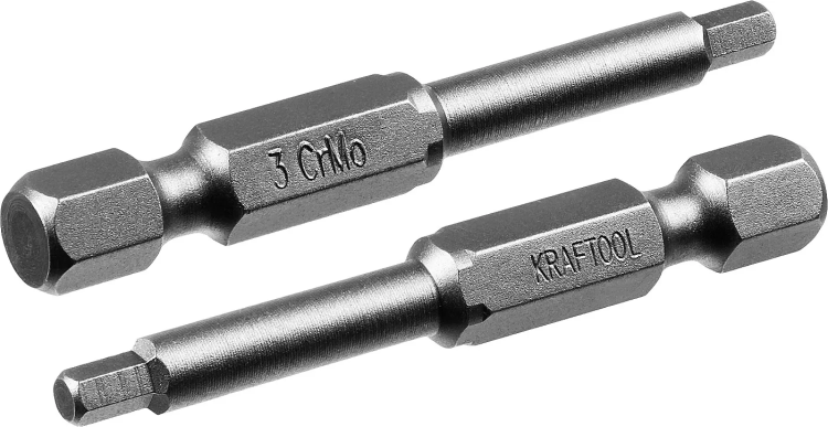 Биты KRAFTOOL X-Drive HEX Оберон 26127-3-50-2 купить в Нягани
