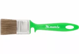 Кисть флейцевая "РАБОТЫ ПО ДЕРЕВУ"  35*10 мм  MATRIX Color Line 83372