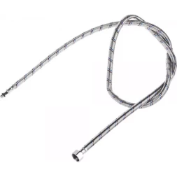 Подводка гибкая STAYER для воды к смесителям, оплетка из нерж стали, укороченная, г/ш 1/2" - 1,5м 51016-150