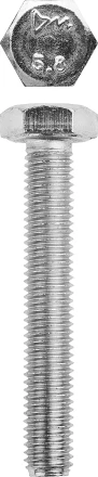 Болт ЗУБР &quot;МАСТЕР&quot; с шестигранной головкой, ГОСТ 7798-70, класс прочности 5.8, оцинкованный, M10x70мм, 5кг 303080-10-070 купить в Нягани