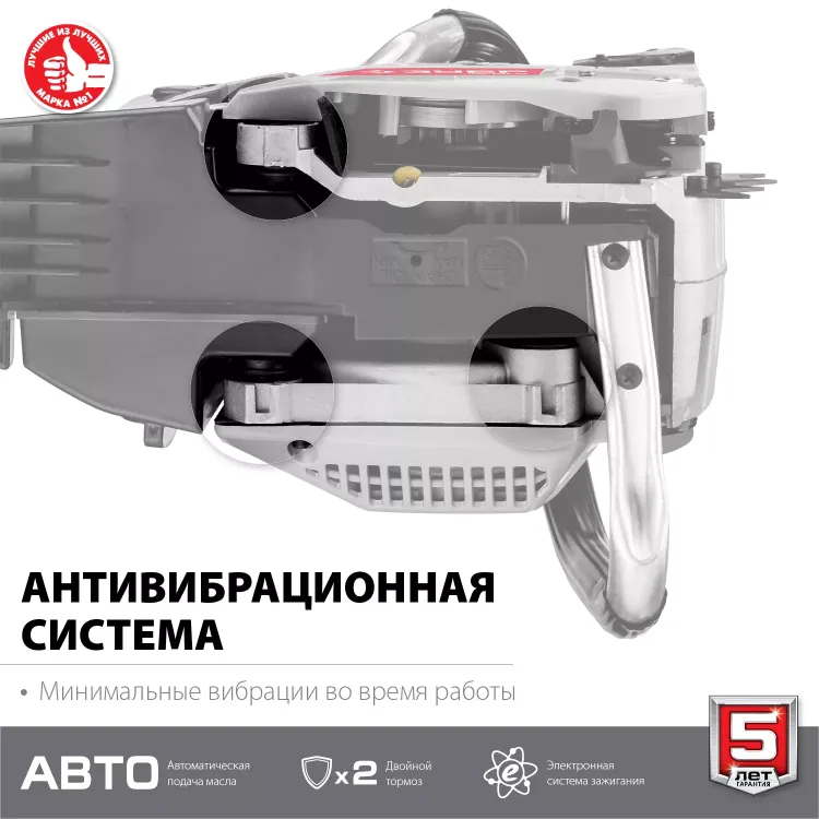 Бензопила ПБЦ-М49-45 серия МАСТЕР купить в Нягани