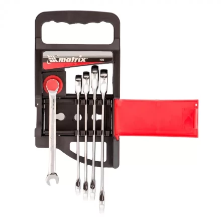 Набор ключей комбинированных Matrix трещоточных 5 шт 14793 купить в Нягани