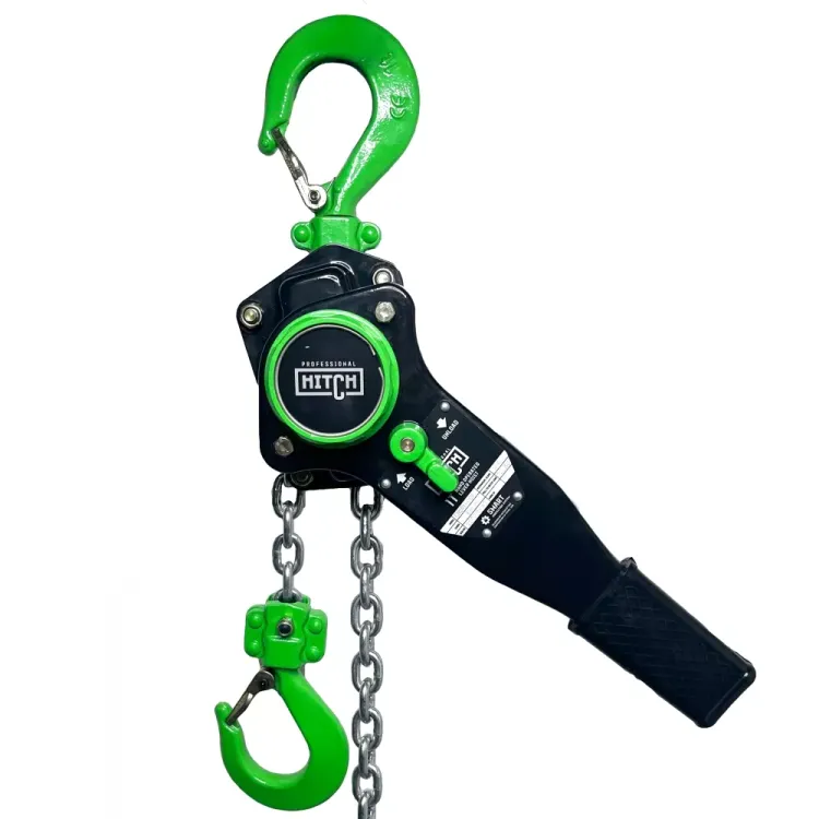 Таль ручная рычажная HITCH LH201-GSB 2 т 12 м. Гальваническая цепь. Защита от перегруза (SZ060978) купить в Нягани