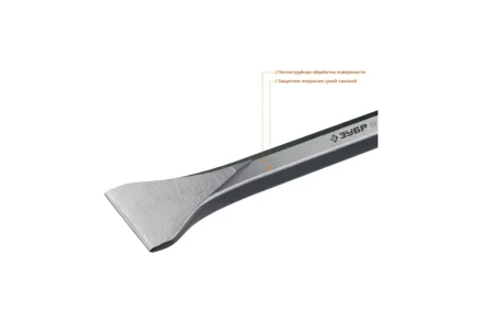 ЗУБР БУРАН, 80 х 400 мм, HEX 28, лопаточное зубило (29380-80-400) купить в Нягани