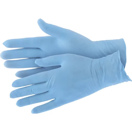 Перчатки хозяйственные нитриловые 100 штук M Elfe 67898 купить в Нягани