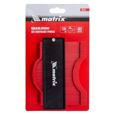 Шаблон для копирования профиля 12 см, пластиковый Matrix 88103 купить в Нягани