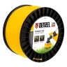 Леска для триммера звезда, 2,0мм х 374м, на DIN катушке FLEX CORD,  Denzel 96285 купить в Нягани