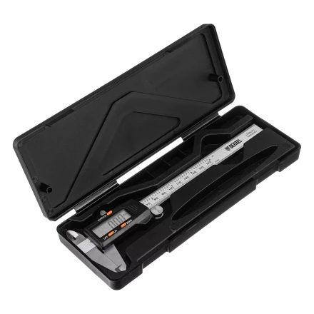 Штангенциркуль Denzel 31613, 150 мм, электронный, с глубиномером купить в Нягани