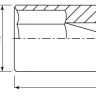 Головка торцевая глубокая 1/2"DR 18 мм S04HD4118 Jonnesway 47241 купить в Нягани