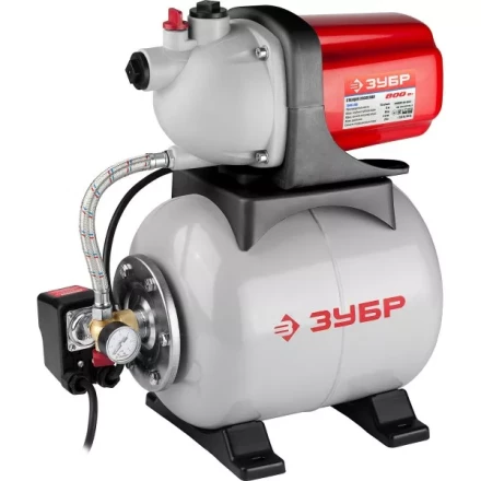 Станция насосная ЗУБР, пропускная способность 55л/мин, 800Вт ЗНАС-800 купить в Нягани